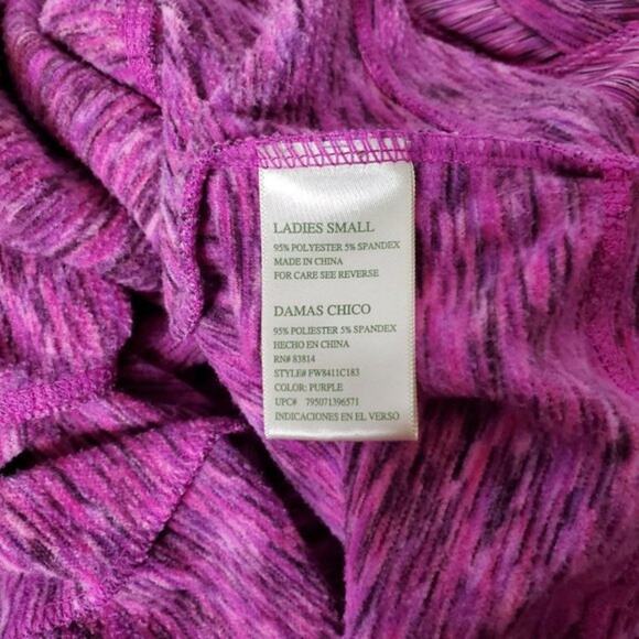 Tangerine Multicolor Activewear Pullover Performance Hoodie S - Picture 6 of 10